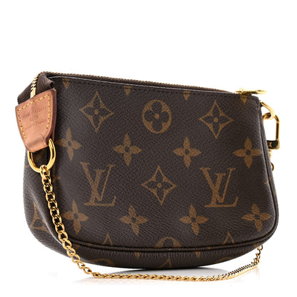 Louis Vuitton Monogram Mini Pochette Accessories 3 of 13