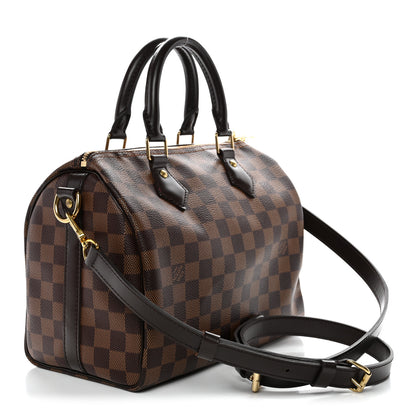 Louis Vuitton Damier Ebene Speedy Bandouliere 25 3 of 11