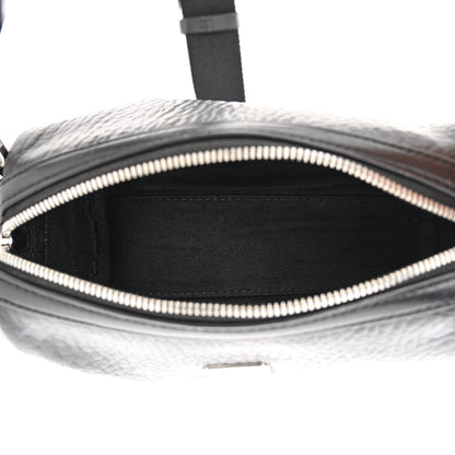 MCM Visetos Mini Barrel Crossbody Bag Black 5 of 9