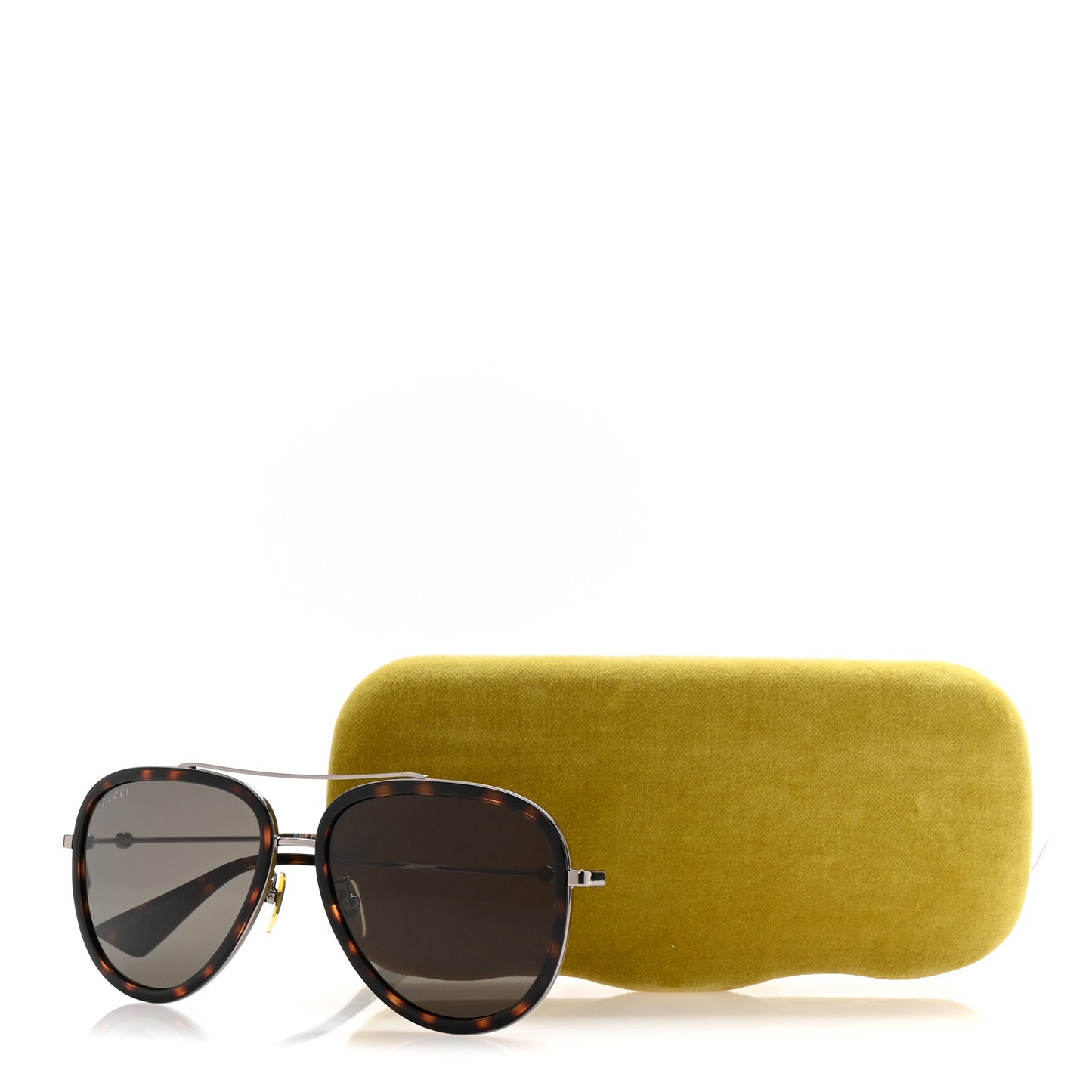 Aviator Sunglasses GG0062S Tortoise