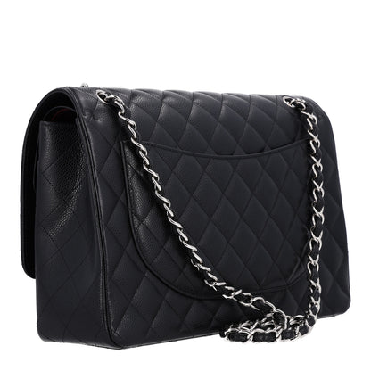 Chanel Caviar Quilted Maxi Double Flap Black 3 of 10