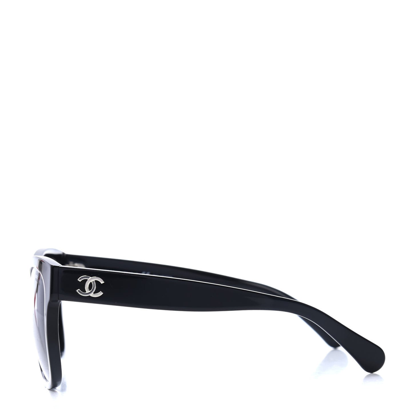 Acetate Polarized Square CC Sunglasses 5380 Black