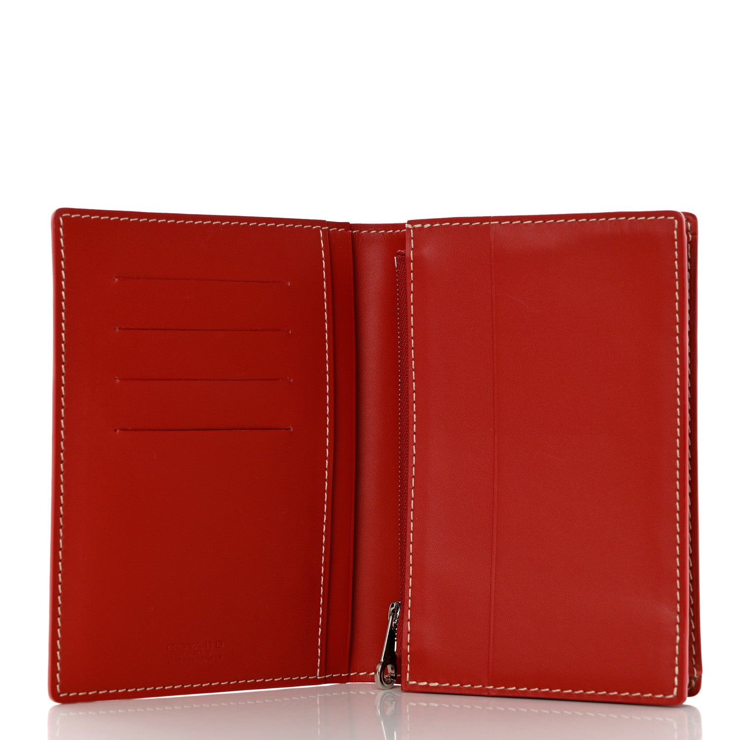 Goyard Goyardine Pocket Organizer Wallet Red 5 of 7