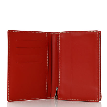 Goyard Goyardine Pocket Organizer Wallet Red 5 of 7
