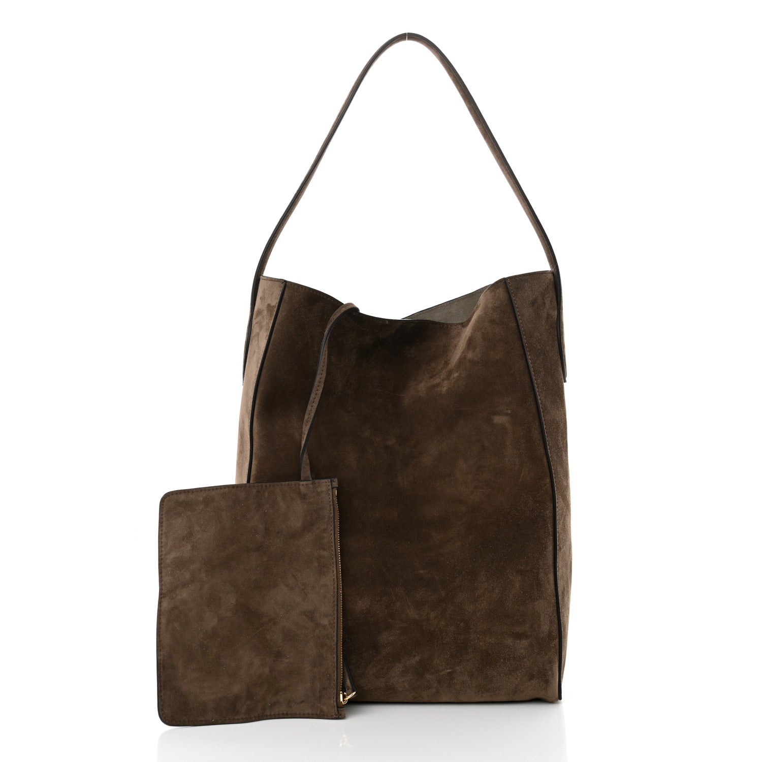 Khaite Suede Calfskin Frida Tote 3 of 12