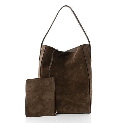 Khaite Suede Calfskin Frida Tote 3 of 12