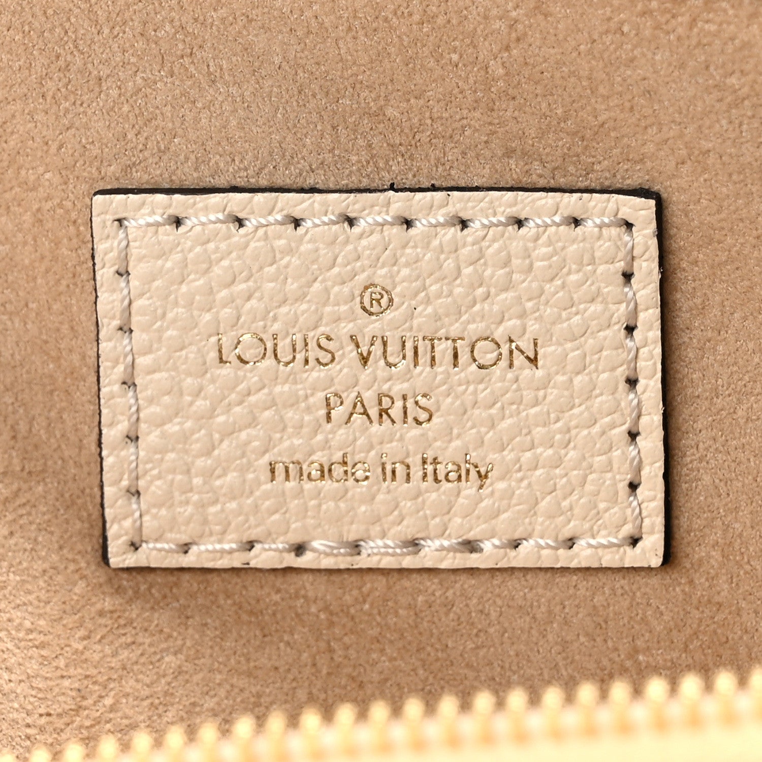 Louis Vuitton Empreinte Mini Bumbag Cream 6 of 11