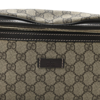 Gucci GG Supreme Monogram Belt Bag Dark Brown 8 of 10