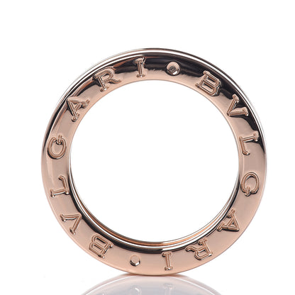 Bulgari 18K Rose Gold B.Zero1 One-Band Ring 50 5.25 4 of 6