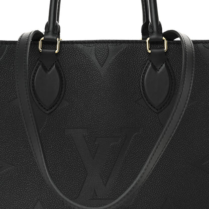 Louis Vuitton Empreinte Monogram Giant OnTheGo MM Black 7 of 10