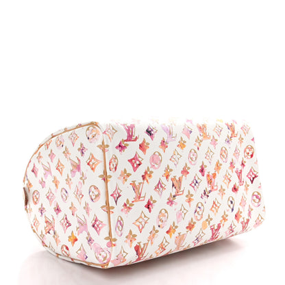 Louis Vuitton Watercolor Aquarelle Speedy 35 White 4 of 11