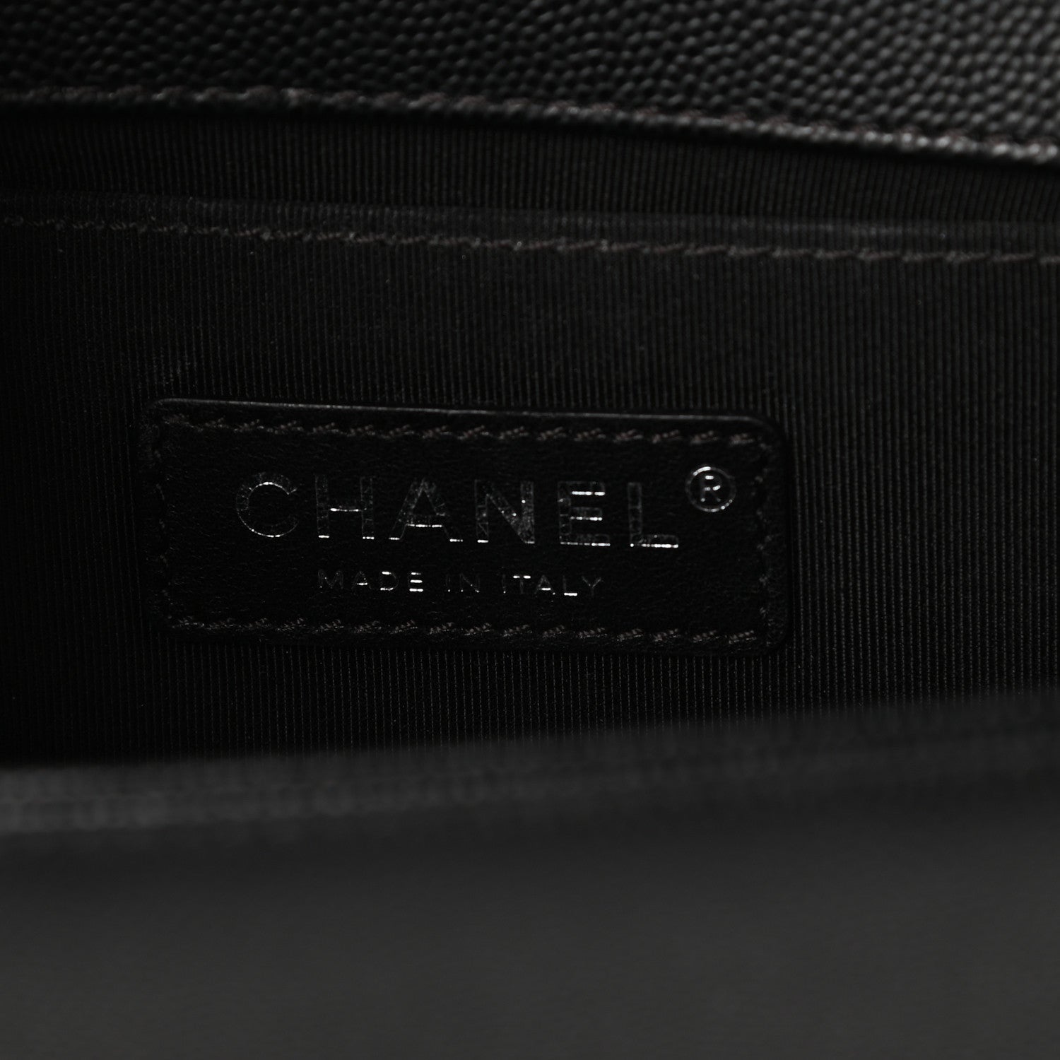 Chanel Caviar Quilted Small Boy Flap Black 9 of 9