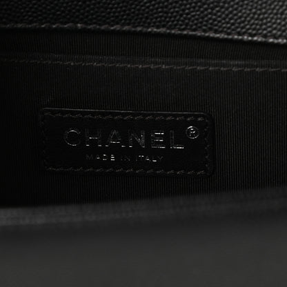 Chanel Caviar Quilted Small Boy Flap Black 9 of 9