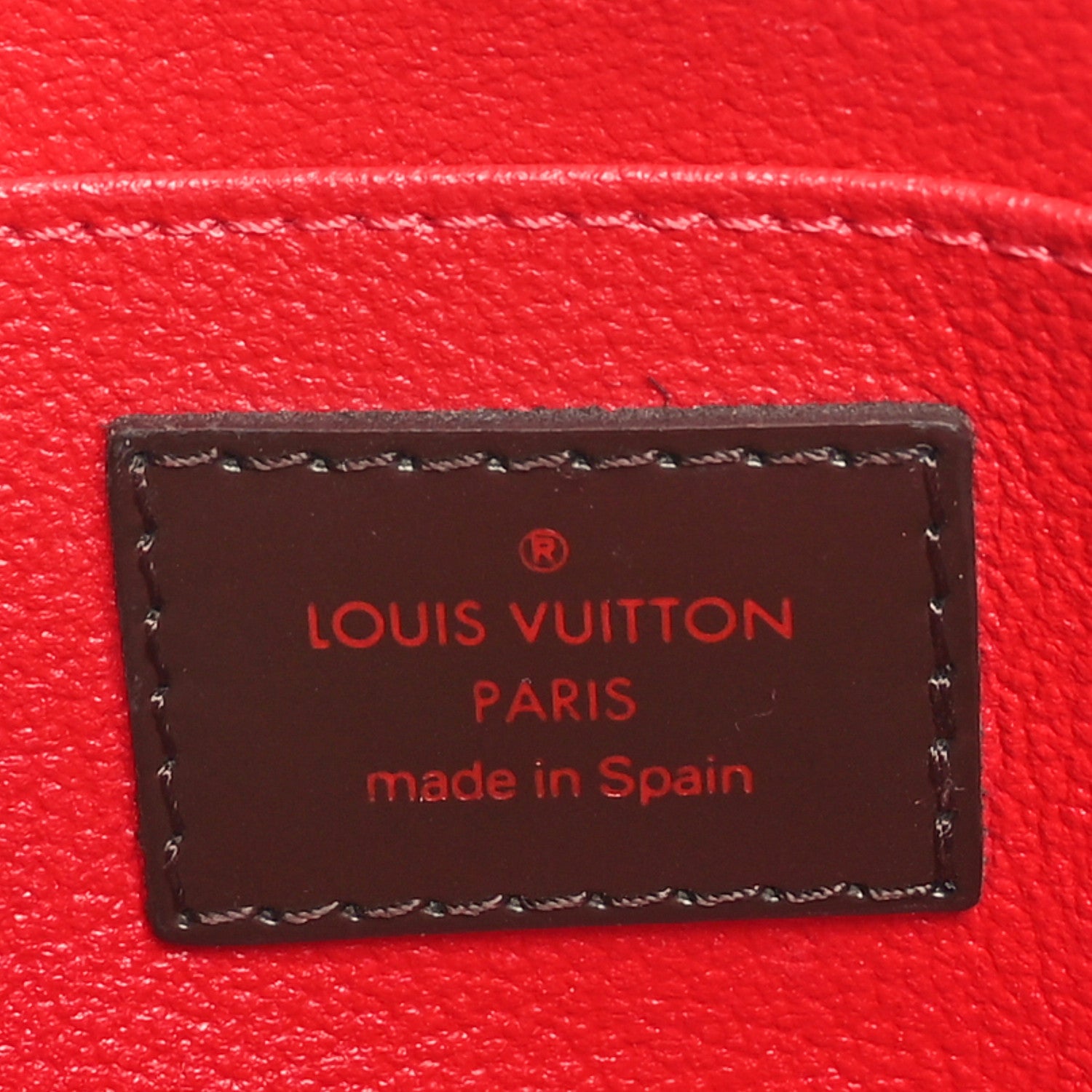 Louis Vuitton Damier Ebene Cosmetic Pouch 6 of 9