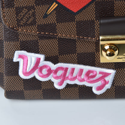 Louis Vuitton Damier Ebene Patches Croisette 11 of 14