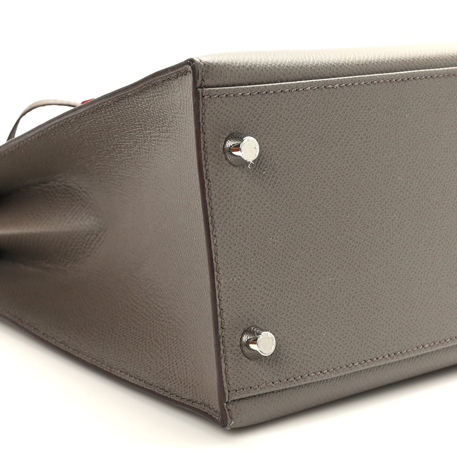 Hermes Epsom Kelly Sellier 32 Etain 8 of 9