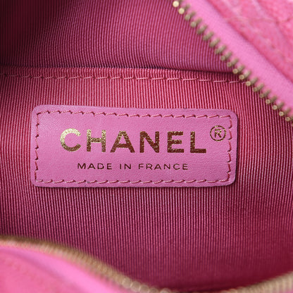 Chanel Caviar Quilted CC Day Camera Case Pink 6 of 9