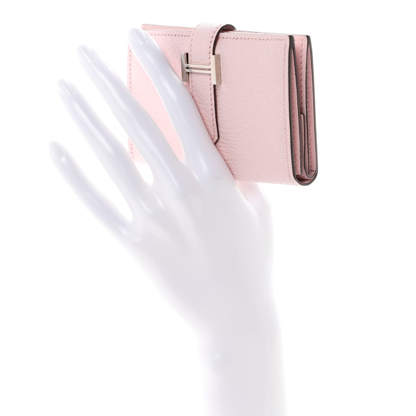 Chevre Mysore Mini Bearn Wallet Mauve Pale