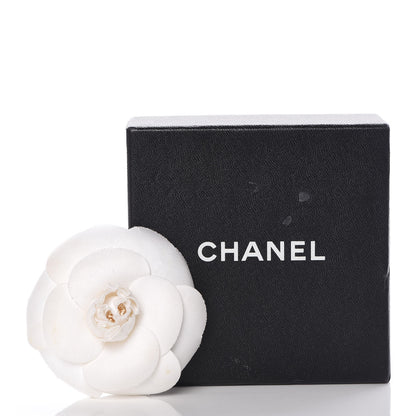 Chanel Camellia Brooch Pin White 5 of 5