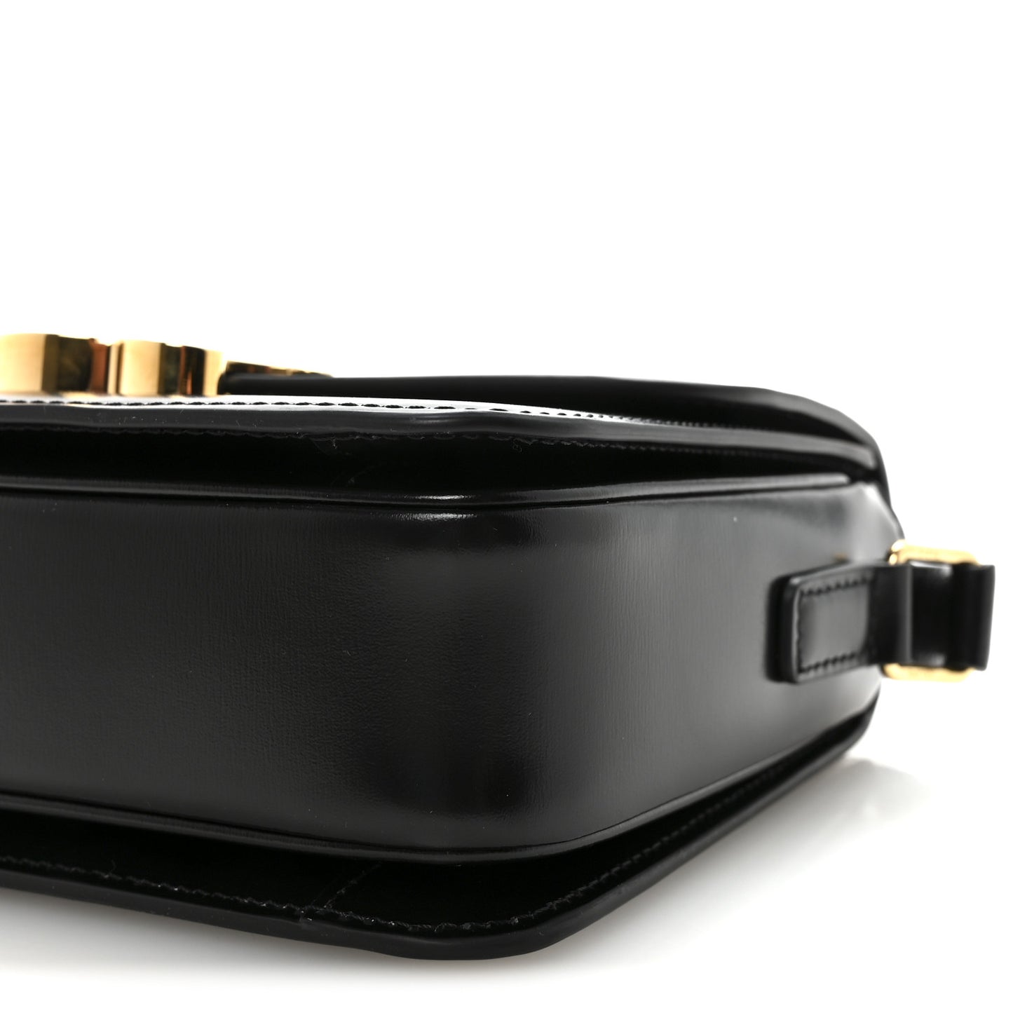 Shiny Calfskin Teen Triomphe Black