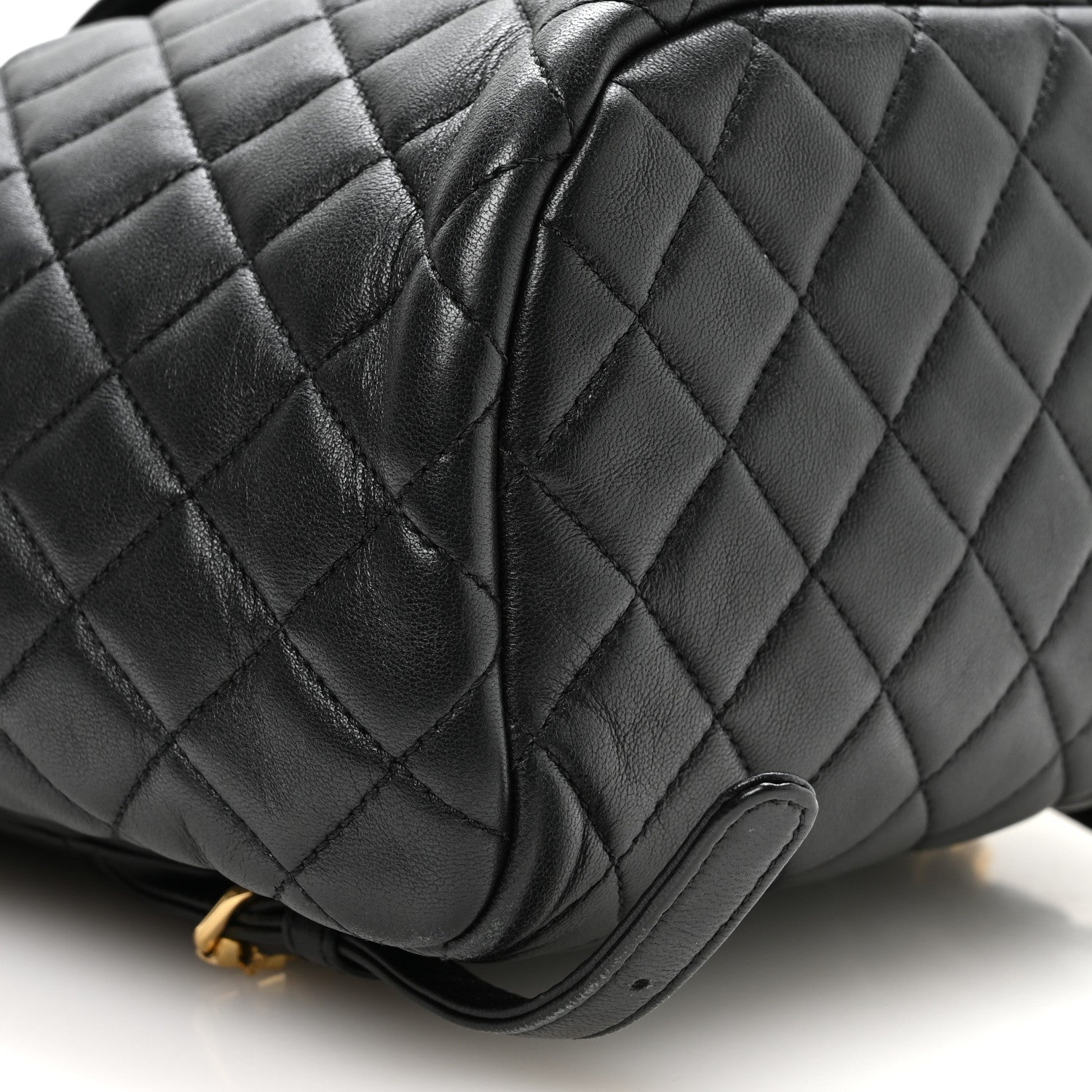 Chanel Lambskin Quilted Small Urban Spirit Backpack Black 8 of 9