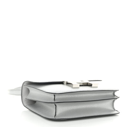 Hermes Metallic Chevre Chamkilight Constance 18 Argent 5 of 12
