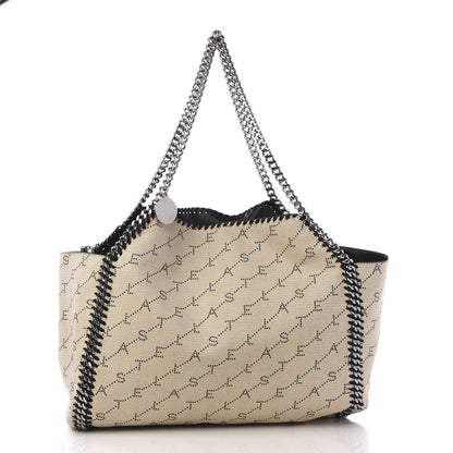 Stella McCartney Canvas Logo Falabella Reversible Tote Sand 2 of 8
