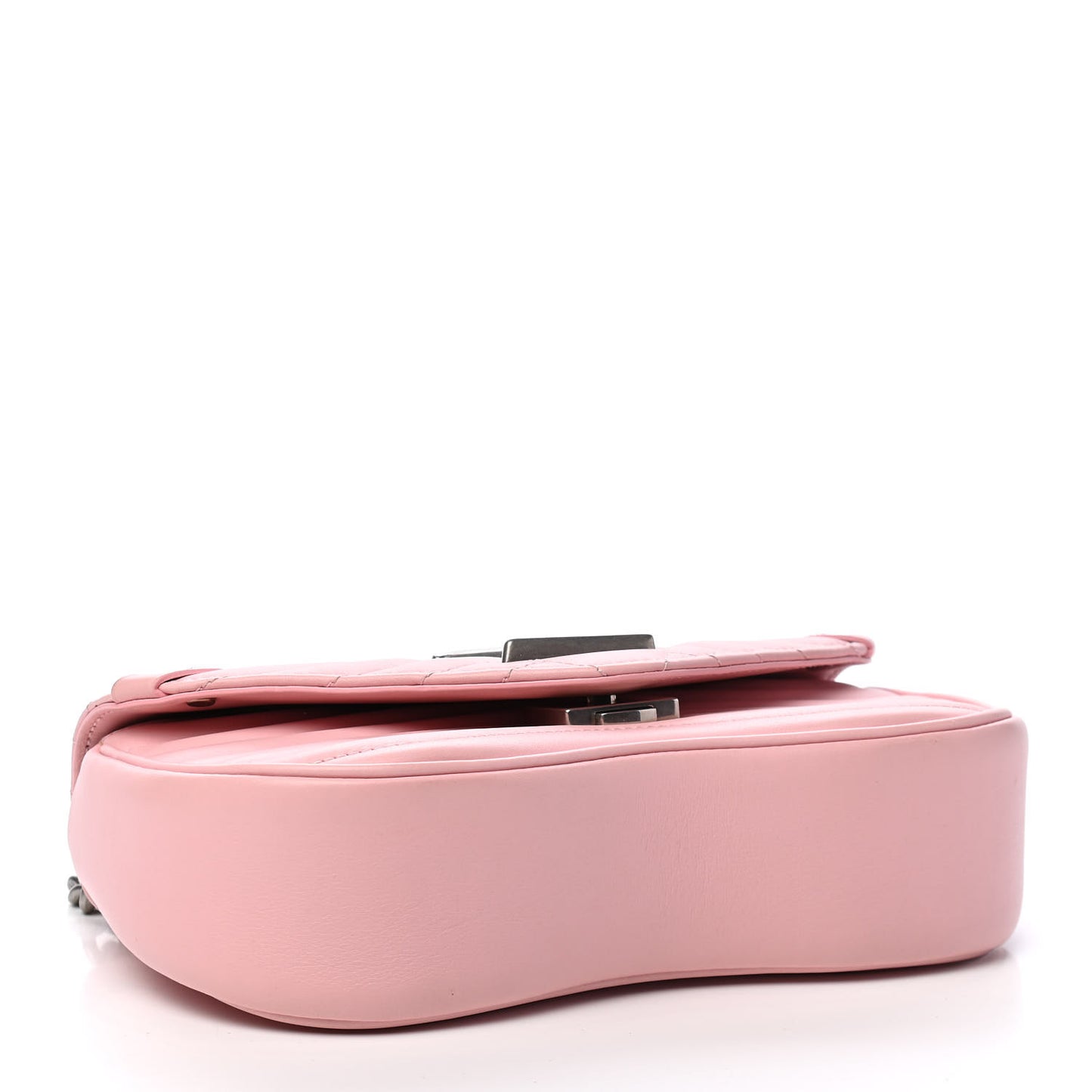 Calfskin New Wave Chain PM Smoothie Pink