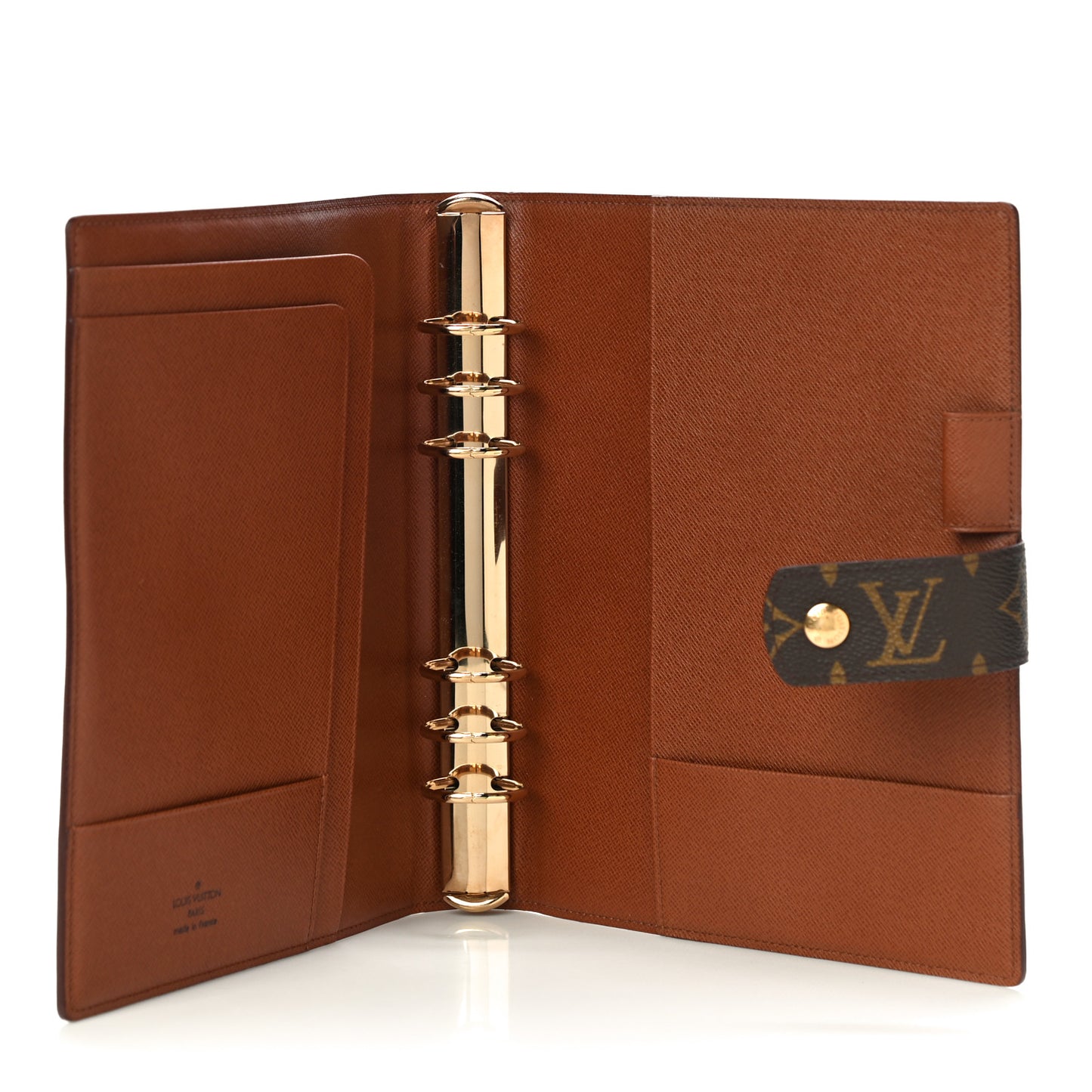 Monogram Large Ring Agenda Cover