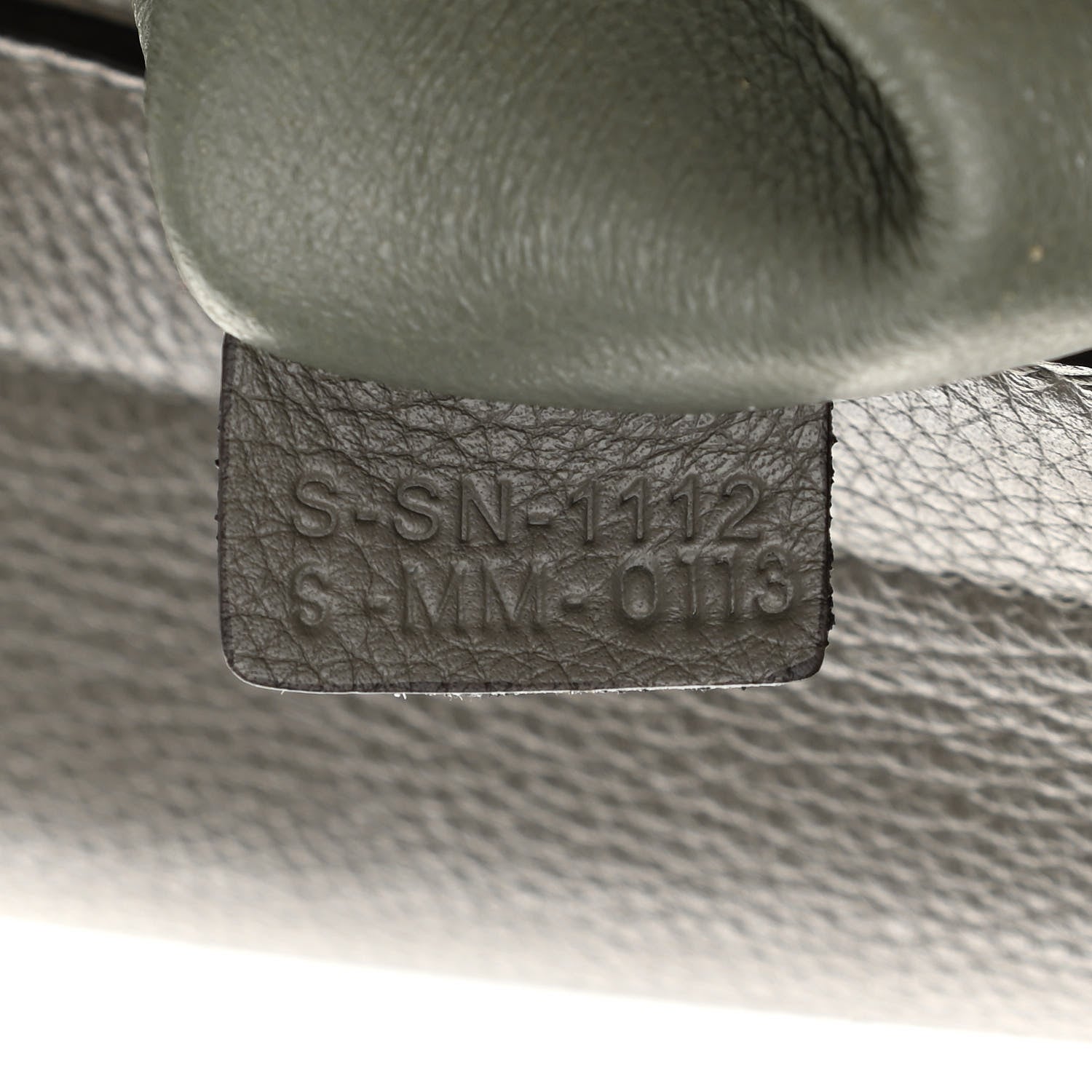 Celine Calfskin Suede Large Trapeze Grey 7 of 18