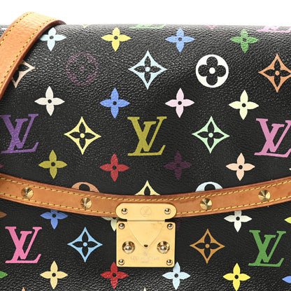 Louis Vuitton Monogram Multicolor Sologne Black 7 of 10