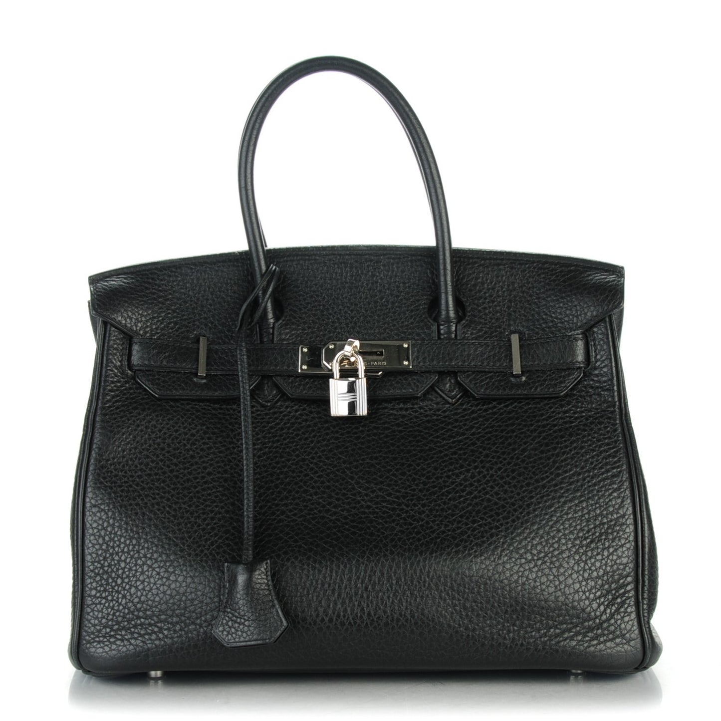 Taurillon Clemence Birkin 30 Black