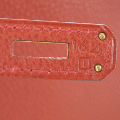 Hermes Togo Kelly Retourne 35 Vermillion 9 of 12