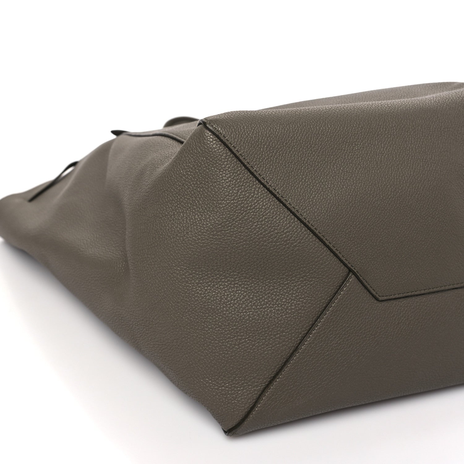 Celine Soft Grained Calfskin Small Belt Cabas Phantom Taupe 7 of 8