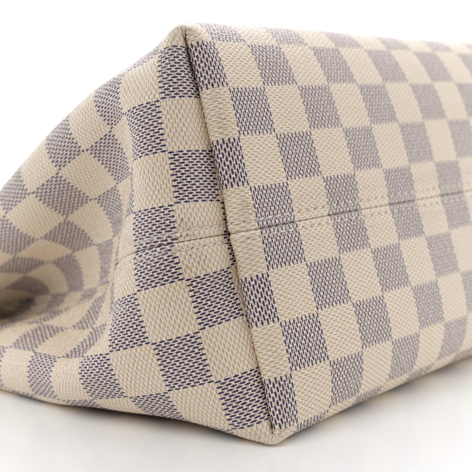 Louis Vuitton Damier Azur Graceful MM Rose Ballerine 8 of 10