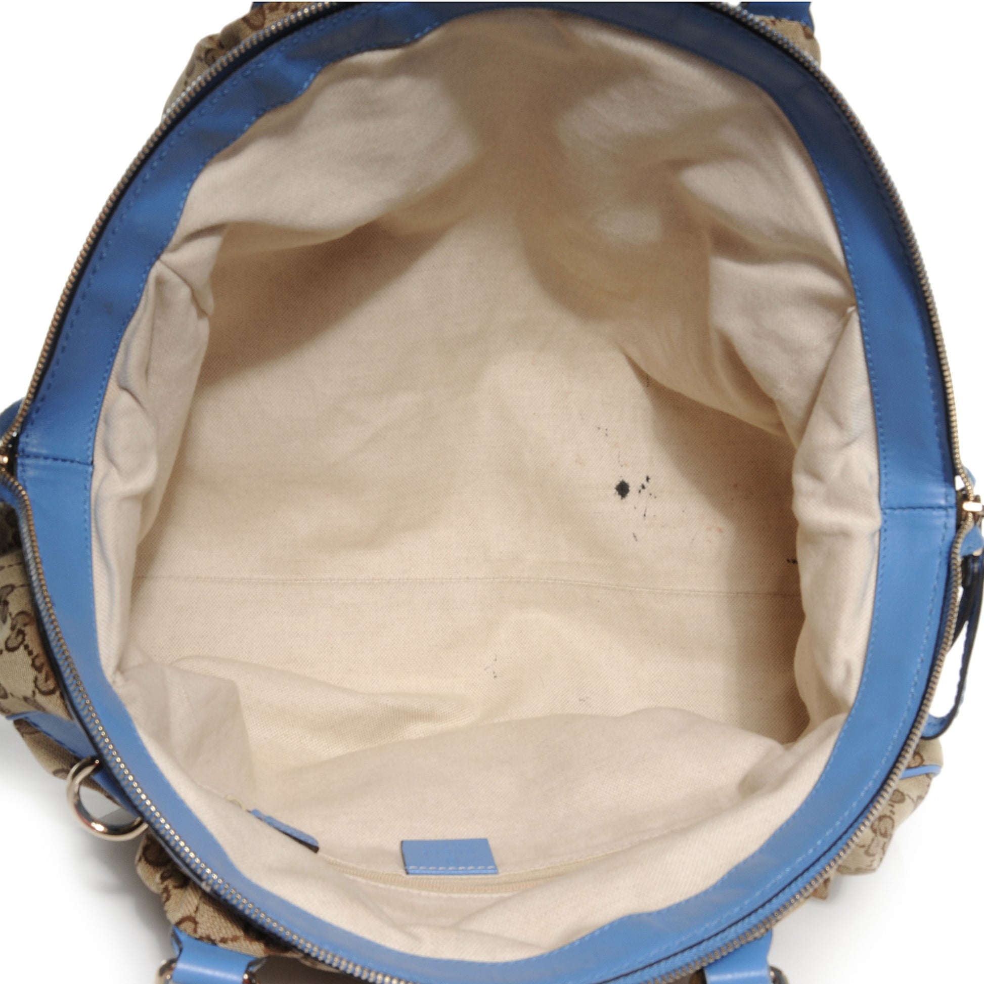 Gucci Monogram Medium Sukey Boston Blue 5 of 7