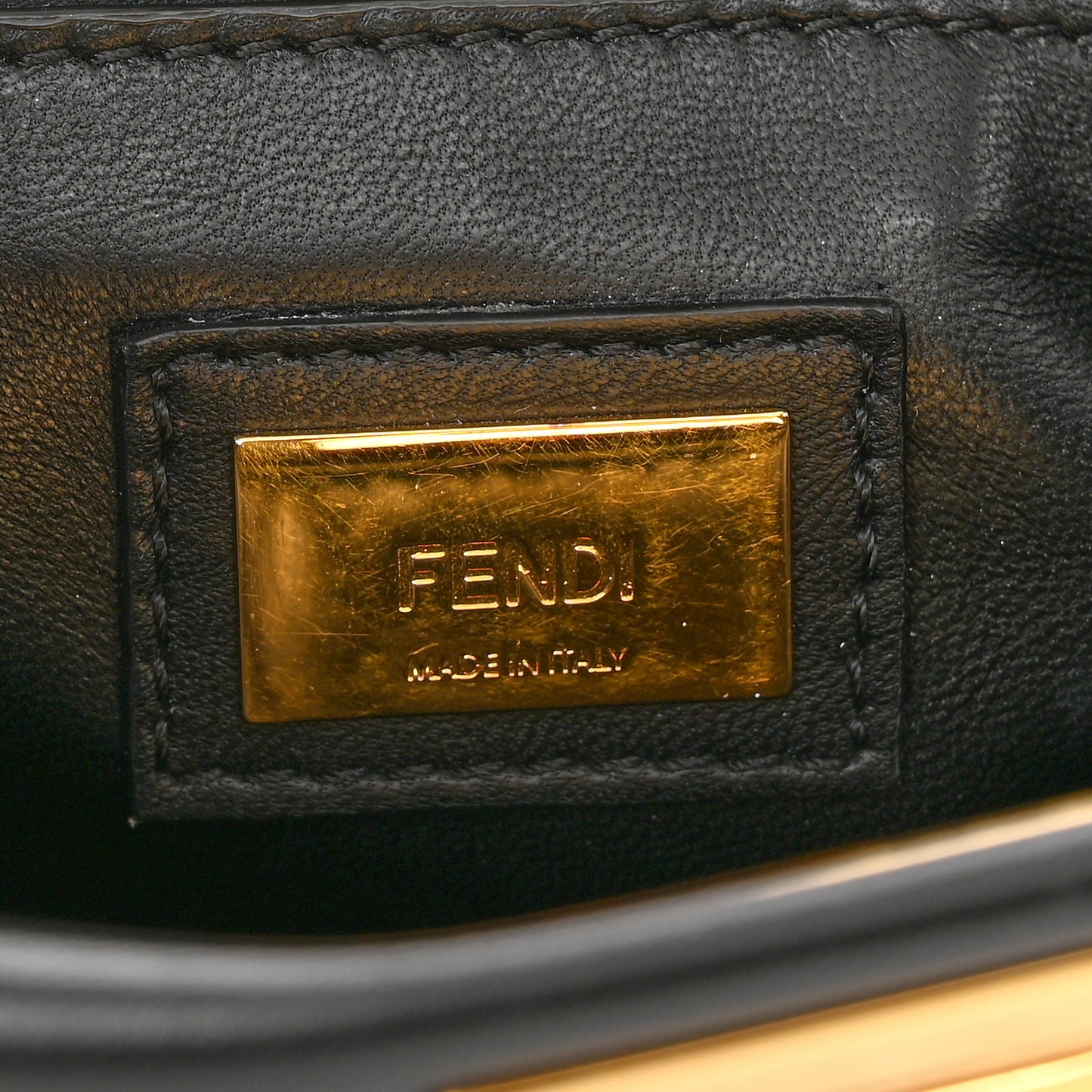 Nappa Mini Peekaboo Iconic Satchel Black