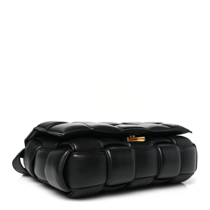Bottega Veneta Nappa Maxi Intreccio Padded Cassette Crossbody Bag Black 4 of 11