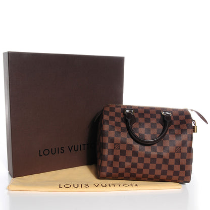 Louis Vuitton Damier Ebene Speedy 25 5 of 8