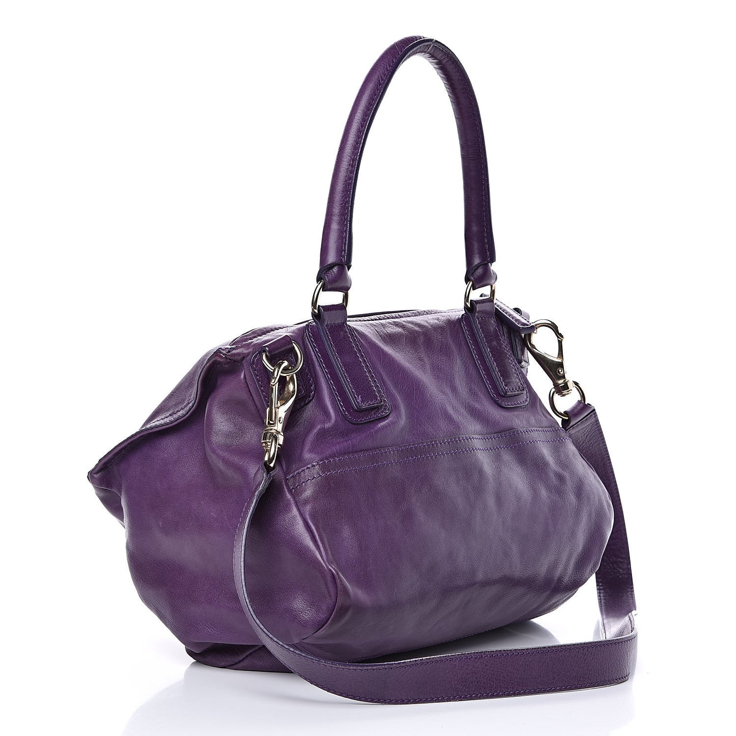 Calfskin Medium Pandora Dark Violet