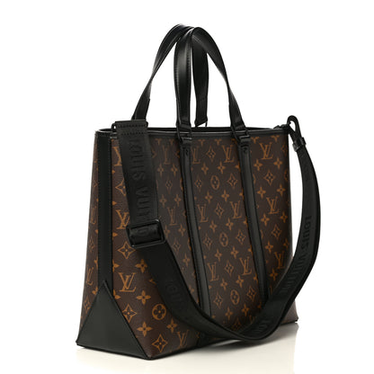 Louis Vuitton Monogram Macassar Weekend Tote PM 4 of 10