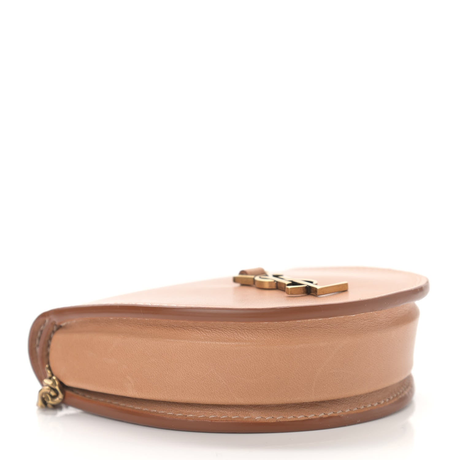 Saint Laurent Calfskin Monogram Baby Kaia Crossbody Bag Vintage Brown 4 of 12