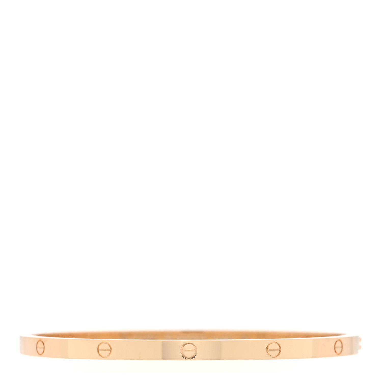 Cartier 18K Yellow Gold Small LOVE Bracelet 18 1 of 7