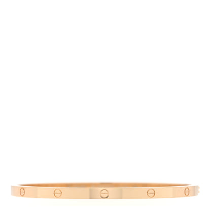 Cartier 18K Yellow Gold Small LOVE Bracelet 18 1 of 7