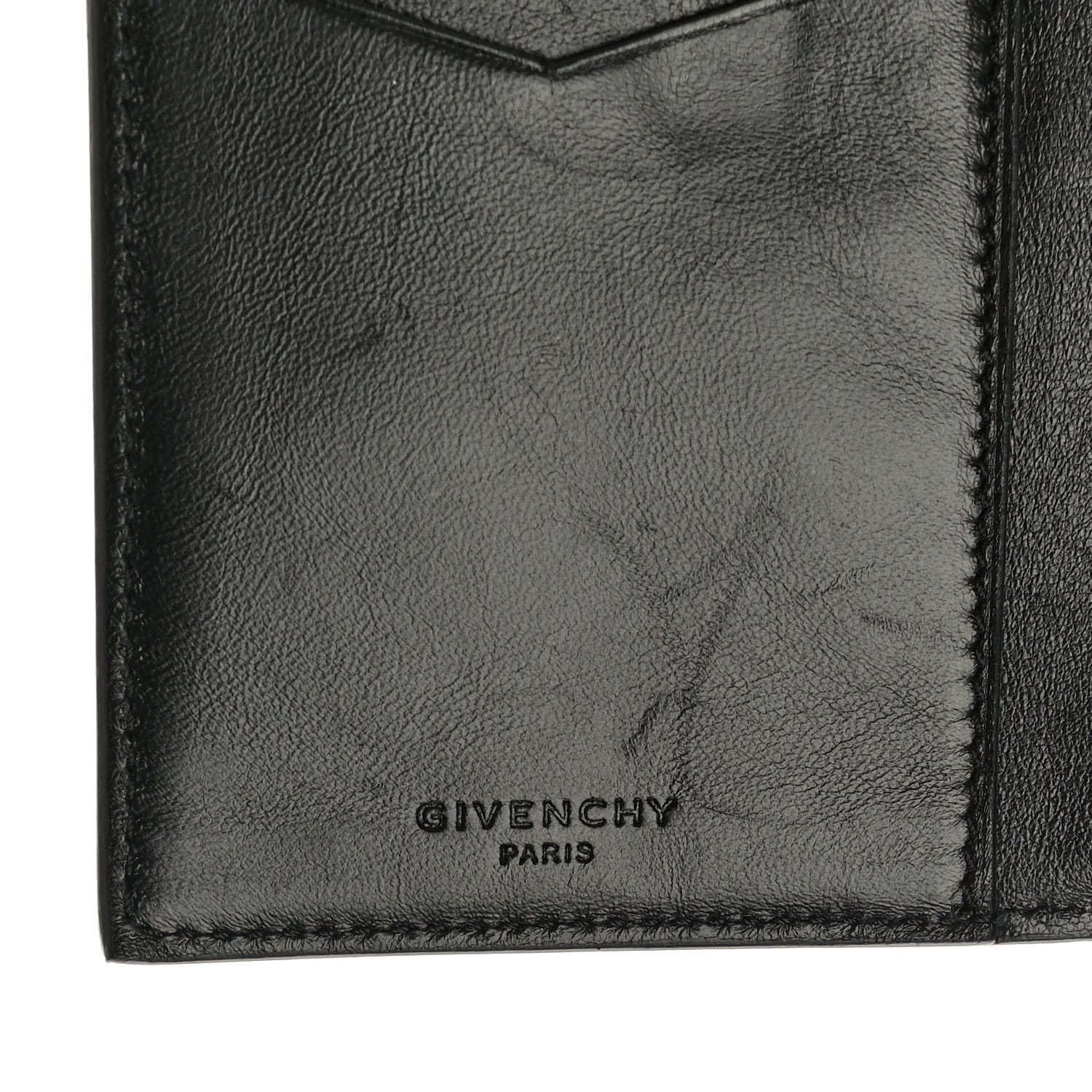 Givenchy Calfskin Elastic Panel Card Case Black 13 of 17