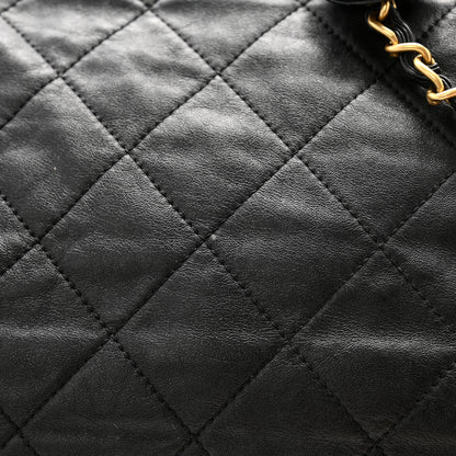 Chanel Iridescent Calfskin Quilted Large In The Mix Tote Black 12 of 14