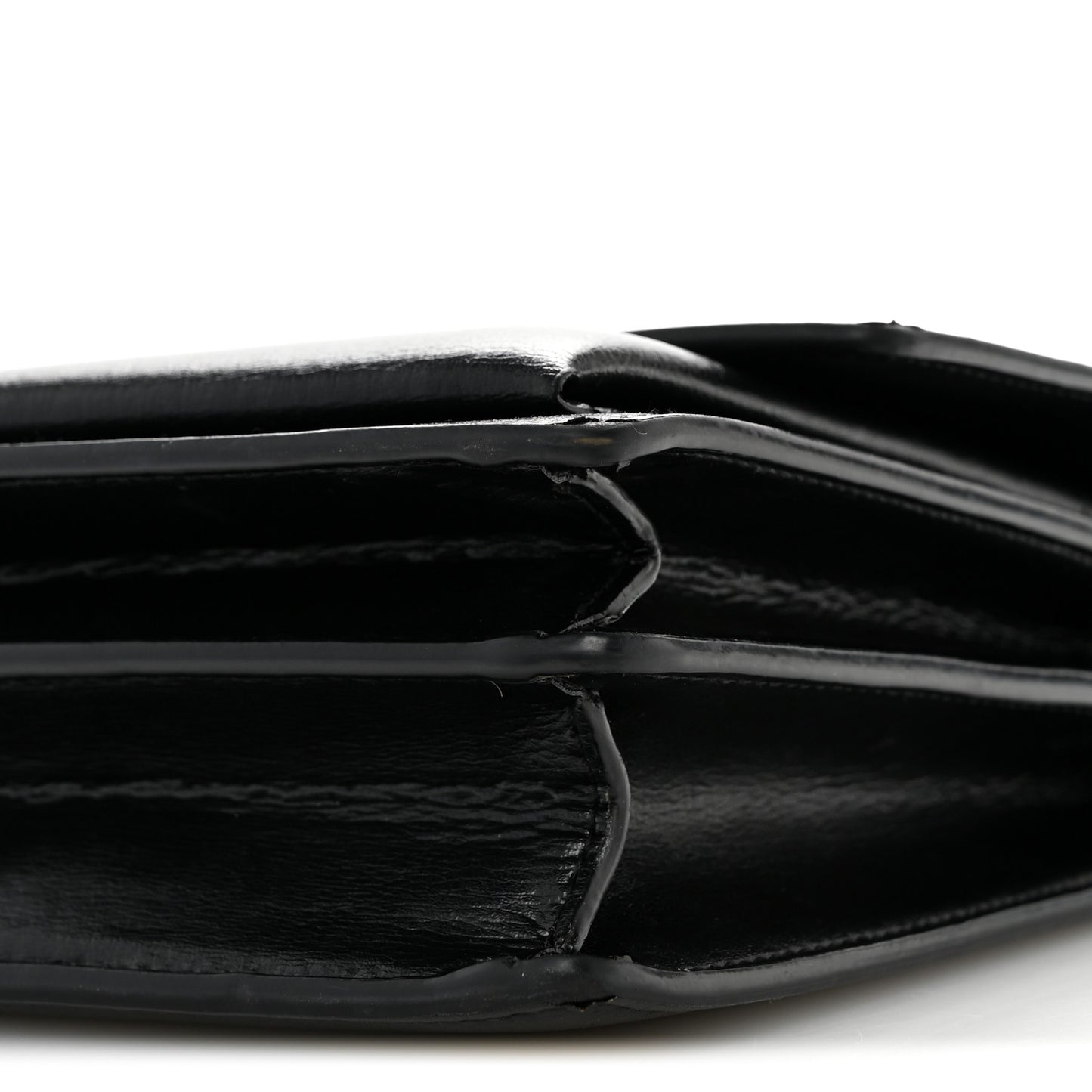 Calfskin Medium Monogram Sunset Satchel Black