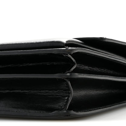 Saint Laurent Calfskin Medium Monogram Sunset Satchel Black 10 of 16