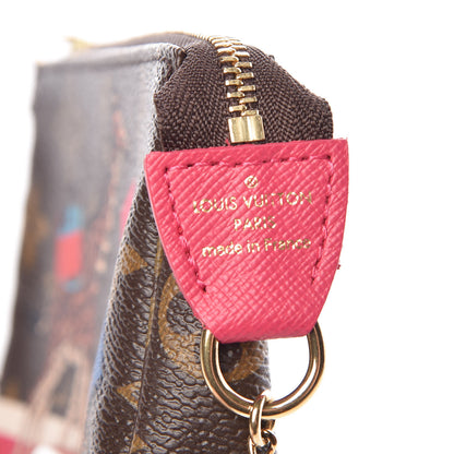Louis Vuitton Monogram 2017 Christmas Animation Mini Pochette Accessories 6 of 7