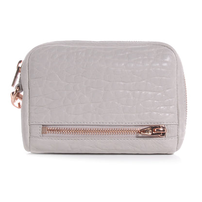Alexander Wang Pebbled Dumbo Leather Large Fumo Clutch Lilac 1 of 7